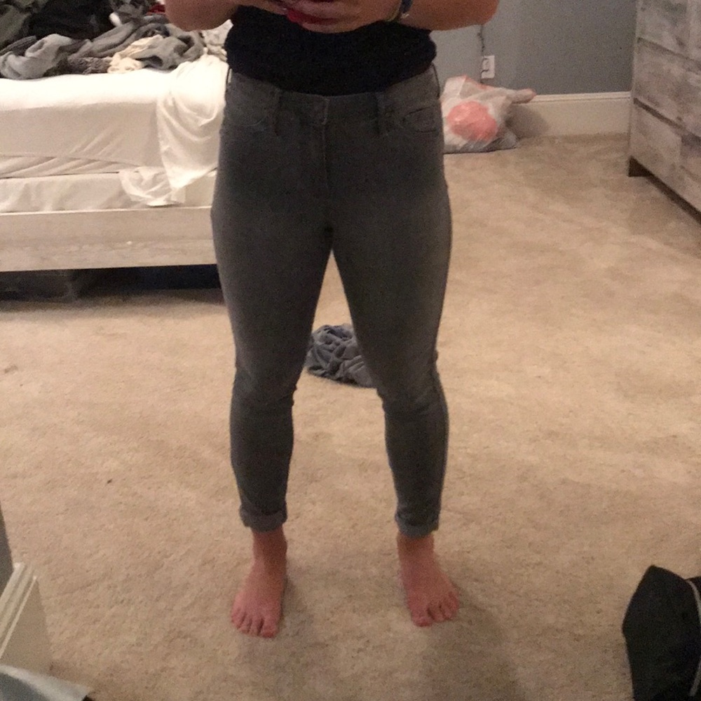 Grey target jeans!